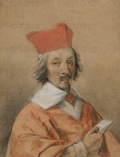 Portrait of Armand-Jean du Plessis, Cardinal de Richelieu