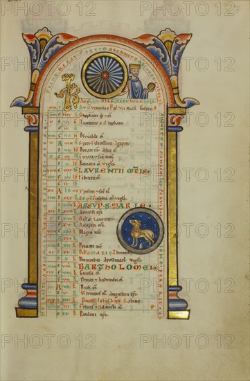 Augustus Caesar,  Zodiacal Sign of Leo