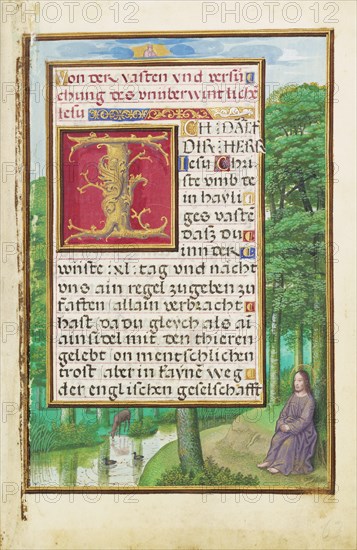 Border with Christ in the Wilderness