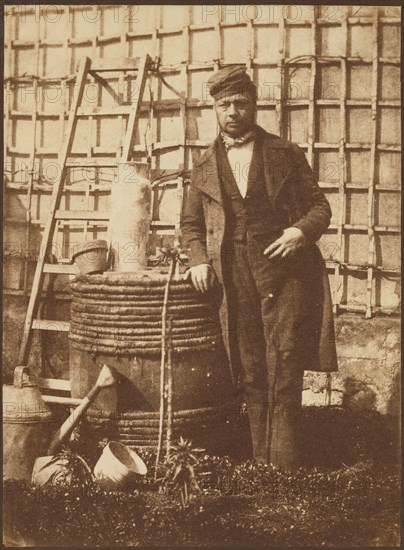 [Self-Portrait in the Garden]