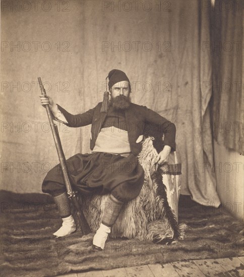 Self-Portrait in Zouave Uniform