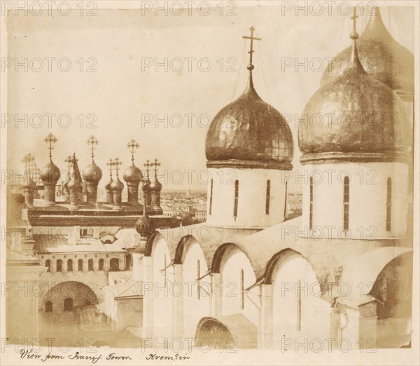 From Ivanif [sic] Tower, Kremlin, Moscow