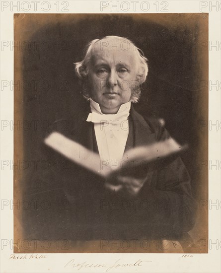 Professor [Benjamin] Jowett