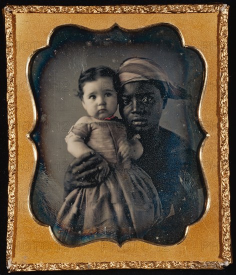 Portrait of a Nurse and a Child