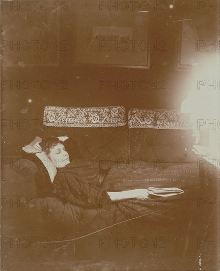 Louise Halévy Reclining