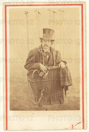 [Felix Nadar in Gondola of a Balloon]