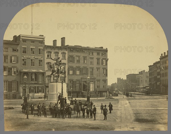 14th Street with Union Square and Washington Monument