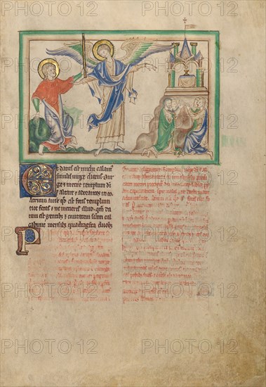 Saint John Takes the Rod to Measure the Temple