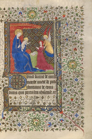 A Patron Presented to the Virgin and Child