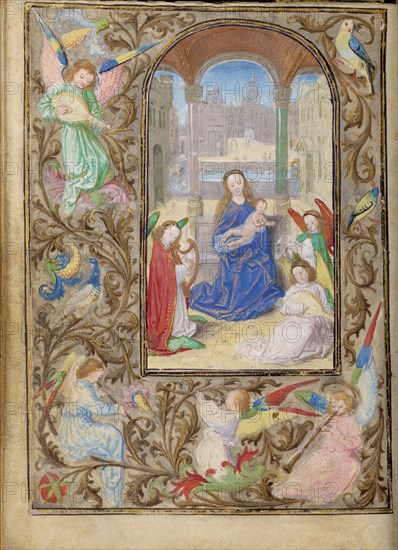 The Virgin and Child with Angels