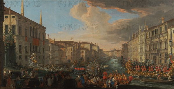 Regatta on the Grand Canal in Honor of Frederick IV, King of Den
