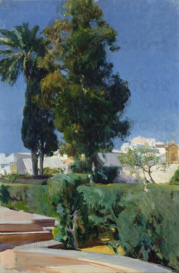 Corner of the Garden, Alcazar, Sevilla