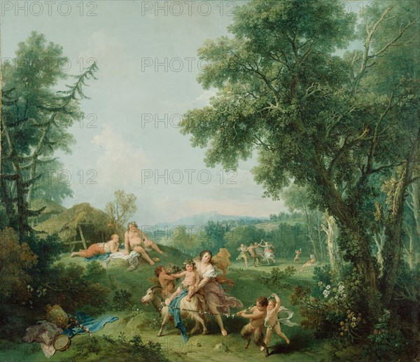 Landscape with the Education of Bacchus