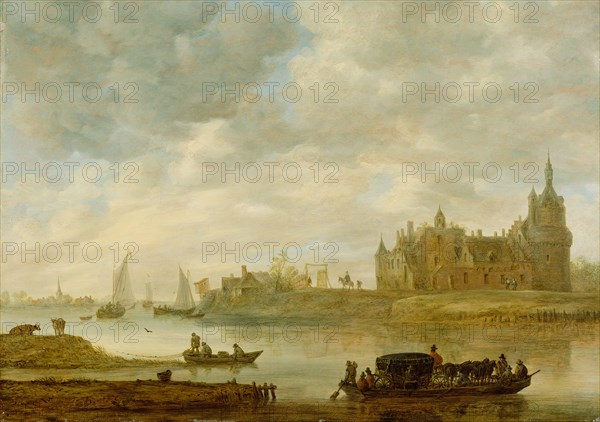View of the Castle of Wijk at Duurstede