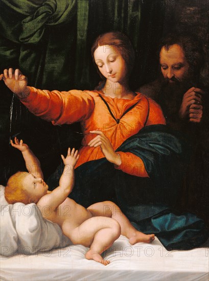 The Holy Family (The Madonna del Velo,  Madonna di Loreto)