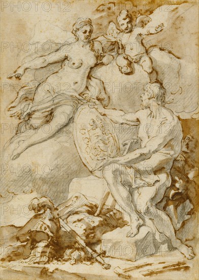 Venus Receiving from Vulcan the Arms of Aeneas