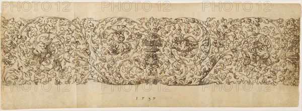 Design for a Frieze of Grapevines