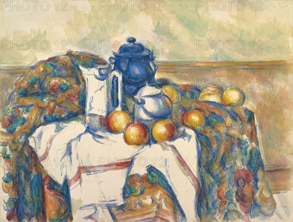 Still Life with Blue Pot