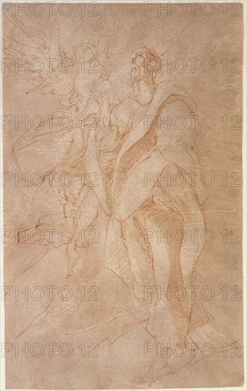 Saint John the Evangelist and an Angel