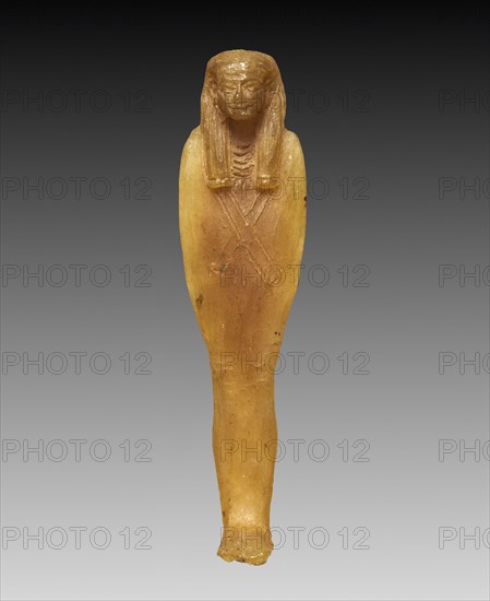 Son of Horus: Imsety, 1000-900 BC. Egypt, Third Intermediate Period, late Dynasty 21 (1069-945 BC) or early Dynasty 22 (945-715 BC). Honey-colored wax with dark amber varnish; overall: 8.2 x 2 cm (3 1/4 x 13/16 in.).
