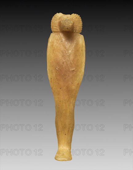 Son of Horus: Hapy, 1000-900 BC. Egypt, Third Intermediate Period, late Dynasty 21 (1069-945 BC) or early Dynasty 22 (945-715 BC). Honey-colored wax with dark amber varnish; overall: 8.3 x 2.1 cm (3 1/4 x 13/16 in.).