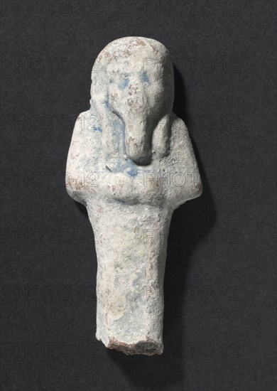 Shawabty of Ditamenpaankh, 715-656 BC. Egypt, Late Period, Dynasty 25. Terracotta; overall: 6.2 x 2.6 x 1.3 cm (2 7/16 x 1 x 1/2 in.).