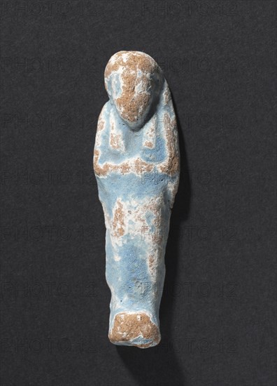 Shawabty of Ditamenpaankh, 715-656 BC. Egypt, Late Period, Dynasty 25. Terracotta; overall: 5.8 x 1.7 x 1.4 cm (2 5/16 x 11/16 x 9/16 in.).