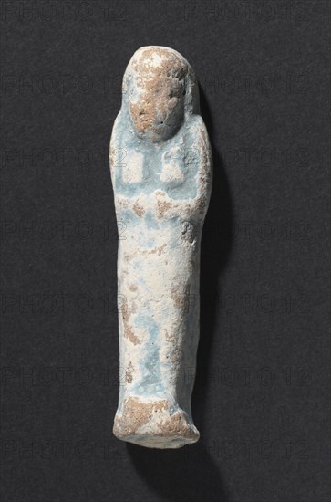 Shawabty of Ditamenpaankh, 715-656 BC. Egypt, Late Period, Dynasty 25. Terracotta; overall: 5.9 x 1.4 x 1.4 cm (2 5/16 x 9/16 x 9/16 in.).