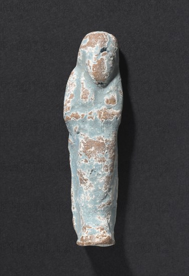 Shawabty of Ditamenpaankh, 715-656 BC. Egypt, Late Period, Dynasty 25. Terracotta; overall: 6 x 1.6 x 1.6 cm (2 3/8 x 5/8 x 5/8 in.).