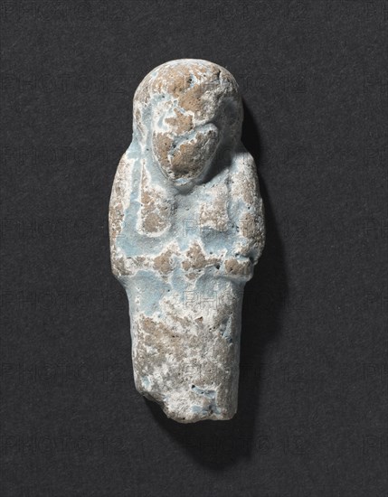 Shawabty of Ditamenpaankh, 715-656 BC. Egypt, Late Period, Dynasty 25. Terracotta; overall: 4 x 1.8 x 1.1 cm (1 9/16 x 11/16 x 7/16 in.).