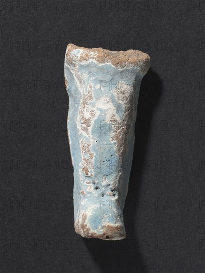 Shawabty of Ditamenpaankh, 715-656 BC. Egypt, Late Period, Dynasty 25. Terracotta; overall: 3.9 x 1.7 x 1.3 cm (1 9/16 x 11/16 x 1/2 in.).