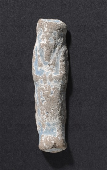 Shawabty of Ditamenpaankh, 715-656 BC. Egypt, Late Period, Dynasty 25. Terracotta; overall: 5.4 x 1.4 x 1.1 cm (2 1/8 x 9/16 x 7/16 in.).