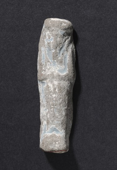 Shawabty of Ditamenpaankh, 715-656 BC. Egypt, Late Period, Dynasty 25. Terracotta; overall: 5.7 x 1.6 x 1 cm (2 1/4 x 5/8 x 3/8 in.).