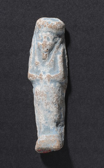 Shawabty of Ditamenpaankh, 715-656 BC. Egypt, Late Period, Dynasty 25. Terracotta; overall: 5.8 x 1.6 x 1.1 cm (2 5/16 x 5/8 x 7/16 in.).