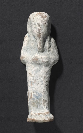 Shawabty of Ditamenpaankh, 715-656 BC. Egypt, Late Period, Dynasty 25. Terracotta; overall: 6.7 x 2.3 x 1.7 cm (2 5/8 x 7/8 x 11/16 in.).