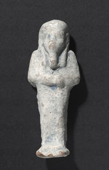 Shawabty of Ditamenpaankh, 715-656 BC. Egypt, Late Period, Dynasty 25. Terracotta; overall: 6.7 x 2.6 x 1.6 cm (2 5/8 x 1 x 5/8 in.).