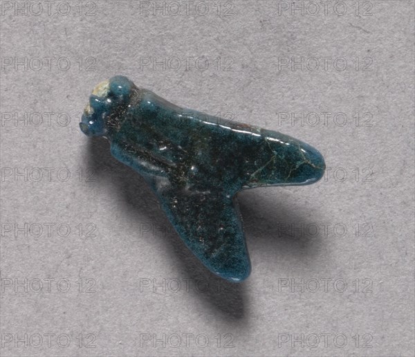 Fly Amulet, 2040-1648 BC. Egypt, Middle Kingdom. Deep turquoise green faience; overall: 1.4 cm (9/16 in.).