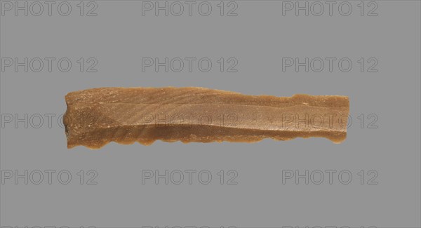 Sickle Blade, 1980-1801 BC. Egypt, Middle Kingdom, Dynasty 12. Flint; overall: 5 cm (1 15/16 in.).