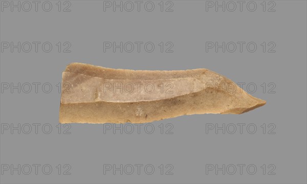 Sickle Blade, 1980-1801 BC. Egypt, Middle Kingdom, Dynasty 12. Flint; overall: 5 cm (1 15/16 in.).