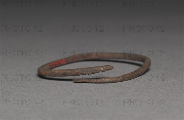 Bracelet, 2nd-3rd century AD. Egypt, Roman Empire. Iron; diameter: 4.7 cm (1 7/8 in.).