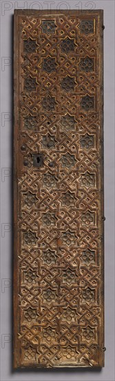 Pair of Doors (right door), early 1400s. Spain, early 15th century. Gilded and painted wood (pine); overall: 170.2 x 86.4 cm (67 x 34 in.)