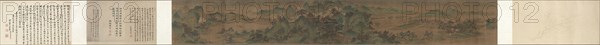 Landscape, The Palace of the Clouds, 1644-1911. China, Qing dynasty (1644-1911). Handscroll, ink on silk; overall: 31.8 x 297.2 cm (12 1/2 x 117 in.).