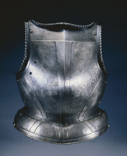 Breast and Backplate from an Armor, mid 1500s. Germany, Landshut, mid-16th century. Steel