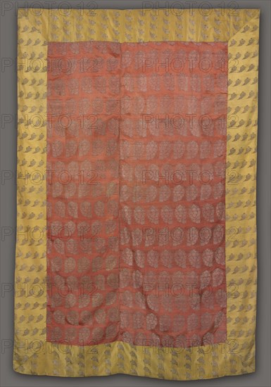 Summer Carpet, 19th century?. India or Persia, 19th century ?. Brocaded satin; overall: 236.2 x 158.1 cm (93 x 62 1/4 in.)