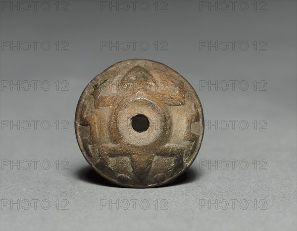 Spindle Whorl, before 1521. Mexico, 16th century or earlier. Terracotta; diameter: 2.4 cm (15/16 in.).