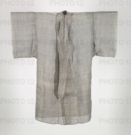 Robe, early 19th century. Japan, Lu Chu Islands, 19th century. Banana cloth, tabby weave; overall: 124.5 x 129.5 cm (49 x 51 in.).