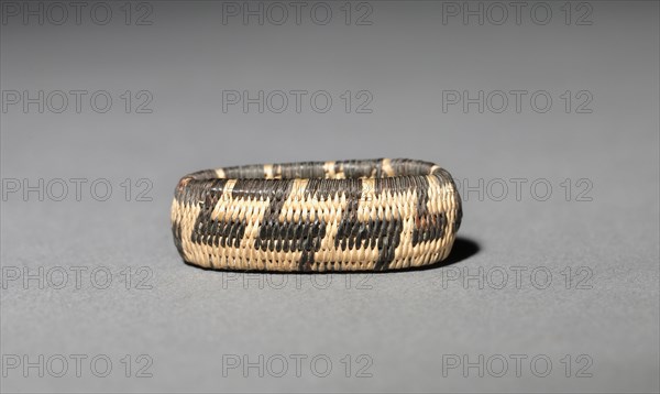 Miniature Rhomboidal Basket, late 1800s-early 1900s. California, Pomo, late 19th-early 20th century. Plant materials; overall: 1.3 cm (1/2 in.).