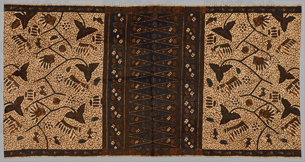 Wearing Cloth, 1800s. Indonesia, Java, 19th century. Batik; cotton; overall: 204.4 x 106.1 cm (80 1/2 x 41 3/4 in.).
