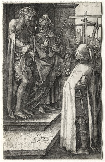 Ecce Homo, 1515. Albrecht Dürer (German, 1471-1528). Engraving