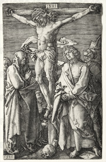 The Crucifixion, 1511. Albrecht Dürer (German, 1471-1528). Engraving